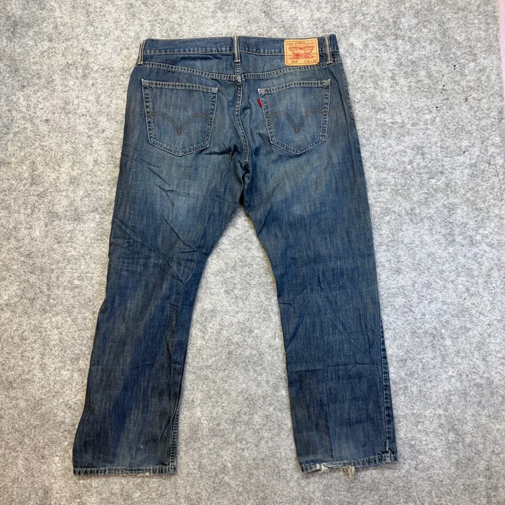 Lot of 3 Levi's 541 514 Jeans Men's 36x30 Blue Denim Work Pants Bundle